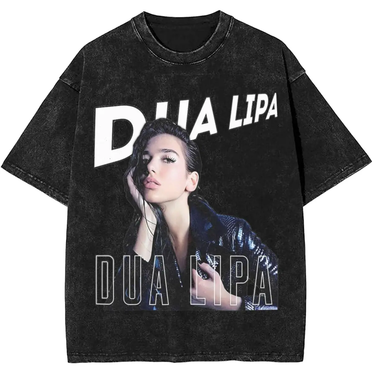 Summer D-Dua Lipa Singer Pop T Shirt Merch for Men Women Radical Optimism Album Washed Tees High Street T-shirt