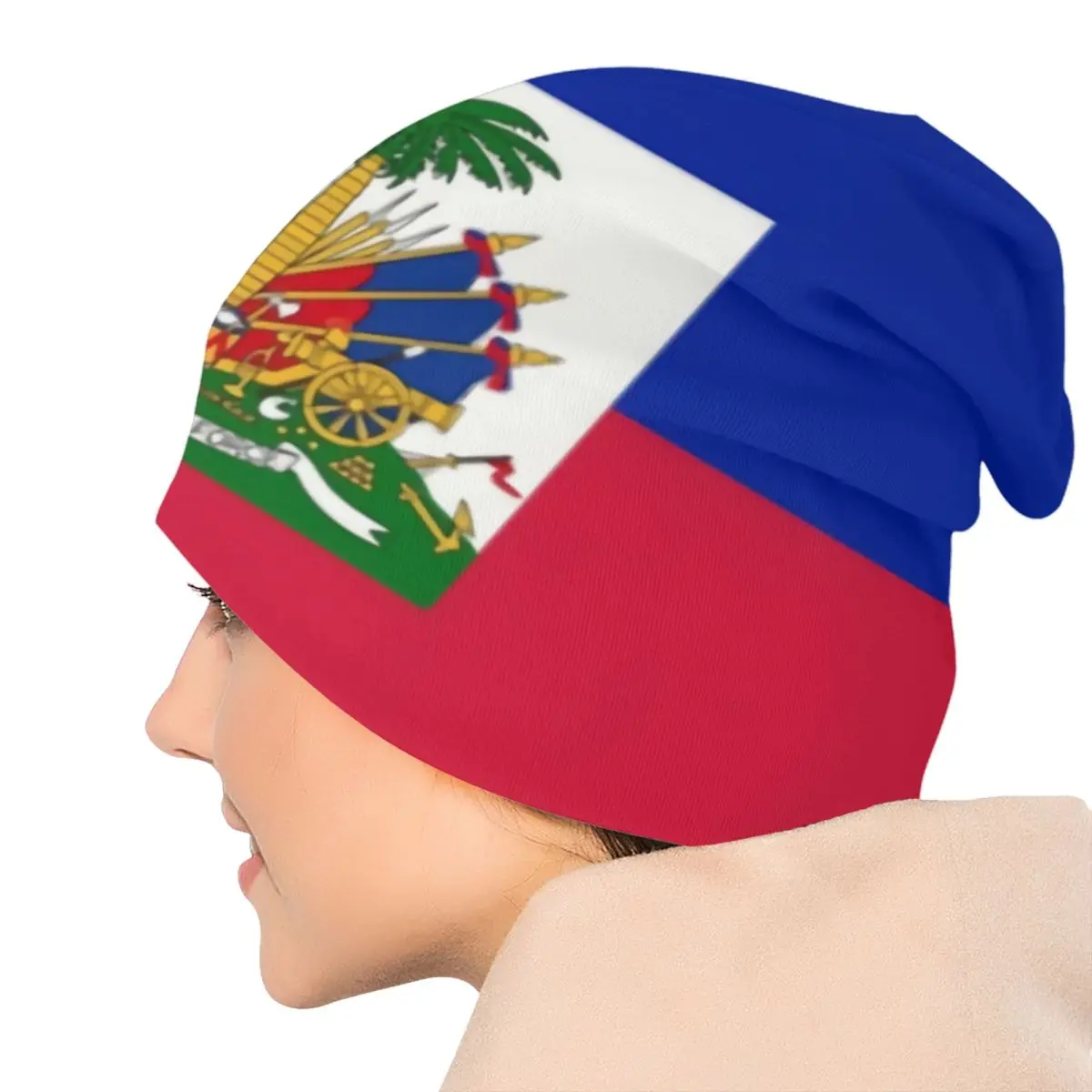 Bonnet Chapéus unisex para homens e mulheres, gorros, bonés, streetwear, malha quente, bandeira da França, Paris, inverno