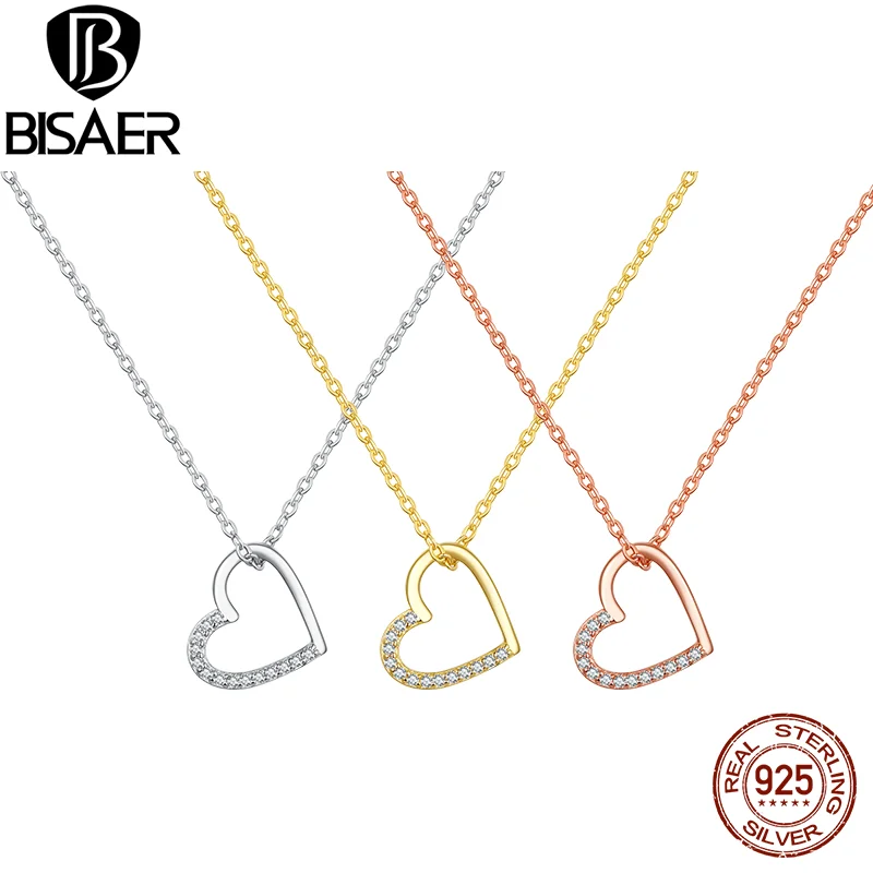 

Женское колье из серебра 925 пробы с фианитами, 3 цвета