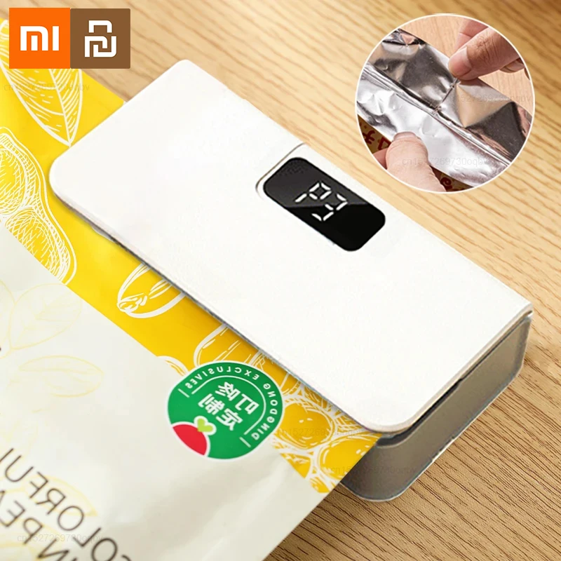 

Xiaomi Youpin Mini Hot Bag Sealing Machine Rechargeable Handheld Food Packaging Heat Sealing Machine Hot Bag Sealing Machine