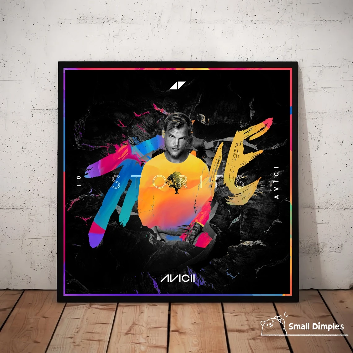 

Альбом Avicii с истинными рассказами, постер на холсте, Художественная печать, украшение для дома, настенная живопись (без рамки)