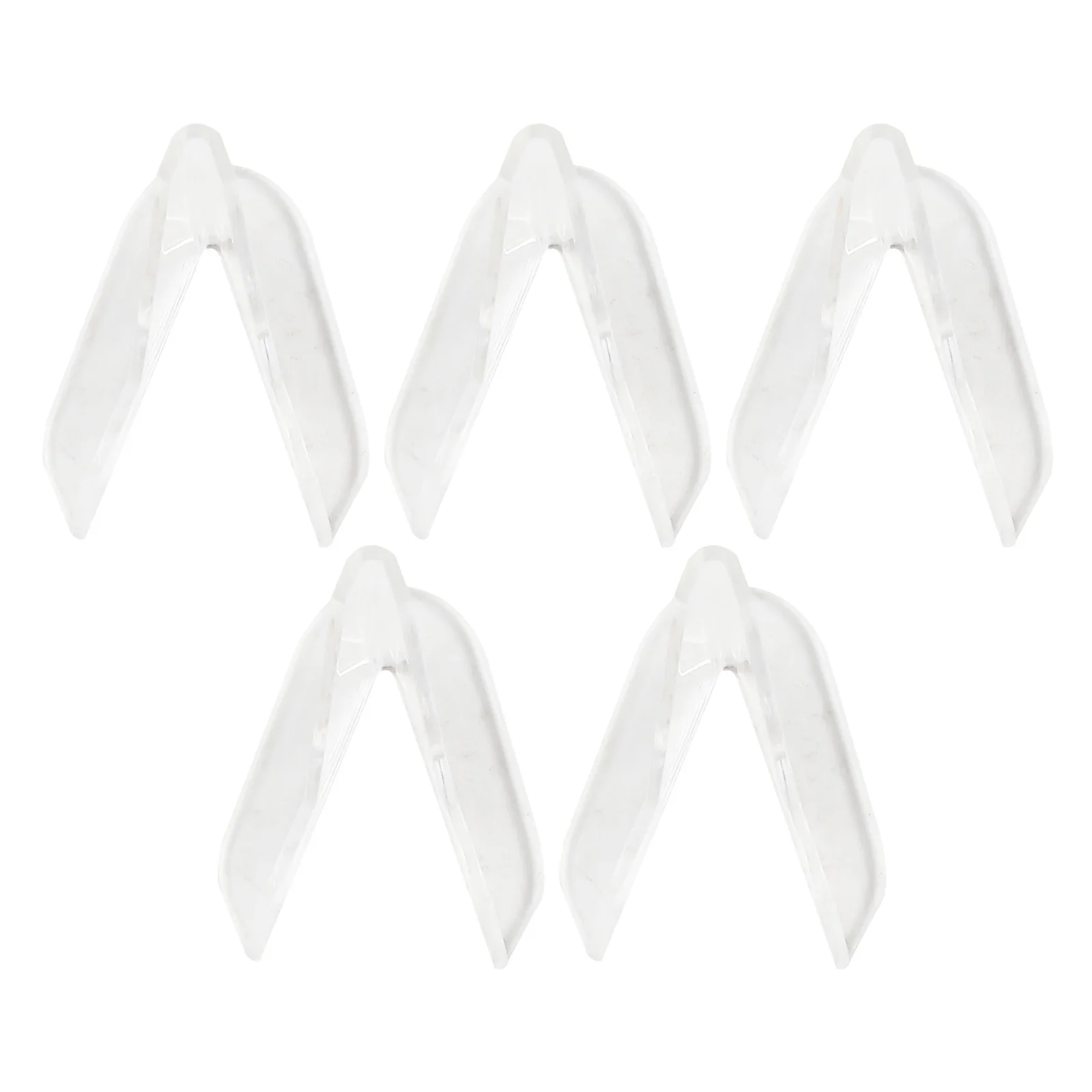 5 Pcs Display Stand Small Plates Transparent Shop Casement Acrylic Business Cards For Exhibitions High Quality