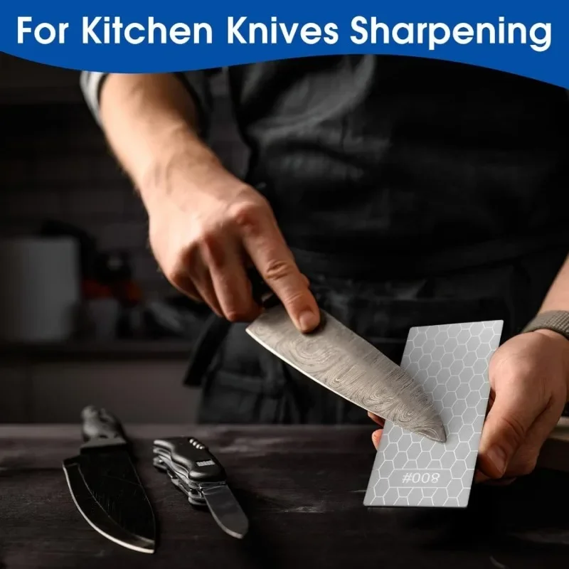 5pcs Diamond Honeycomb Rectangular Grinding Disc, Sharpening Wheel for Kitchen and Household Use, Jade and Seal Stone Polishing.