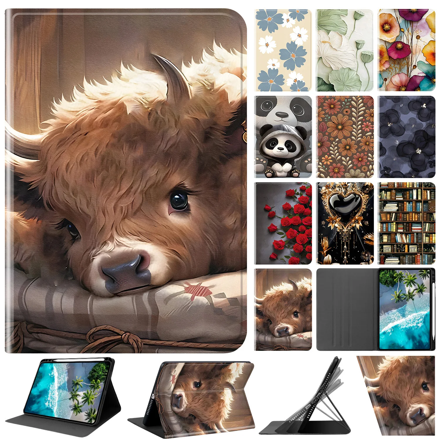 Suitable For Honor Pad 9 10 12.1 inch X8a X9A X9 X8 Pro ELN-W09 11.5 Stand Honor V9 with Pen Slot Tablet Case