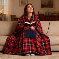 Electric Blanket Winter Blanket Electric Washable Warming Portable Heated Throw Shawl With Timer Function For Women Body Back