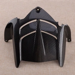 NEW Motorcycle Rear Hugger Fender Mudguard Fairing Fit for Kawasaki Ninja ZX-6R 2009 2010 2011-2019 Black Carbon Fiber Style ABS