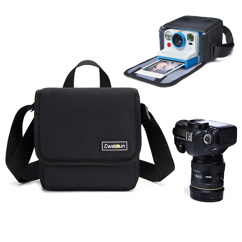 DSLR Camera Bag Shoulder Case For Polaroid Instant Camera Originals OneStep+ Onestep 2 VF Onestep2 Now I-Type Film or 600 Film