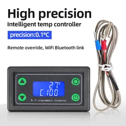 ZFX-WT01 Mini Digital Temperature Controller 12-36V Thermostat Regulator Heating Cooling Control Thermoregulator With Sensor