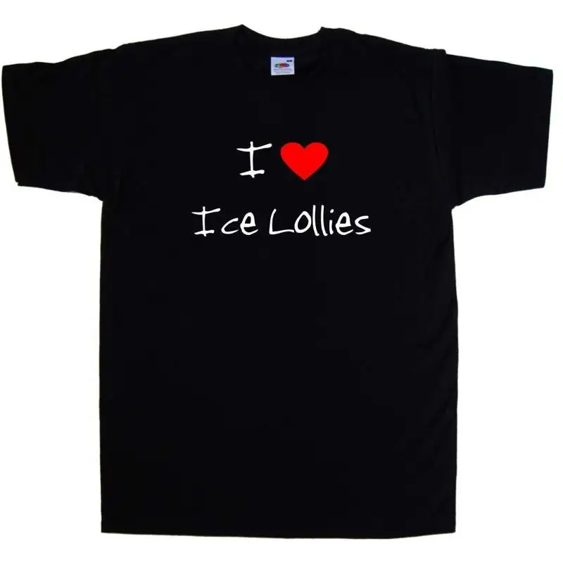 I Love Heart Ice Lollies T-Shirt