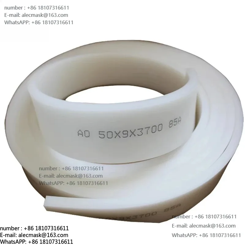 

75A 85a 50 10 Manual Screen Printing Rubber Scraper Rubber Scraper for Industry