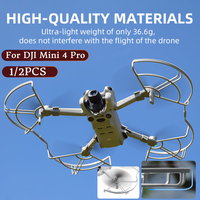 Propeller Guard Quick Release Drone Wings Cover Anti-collision Propeller Protection Ring Guard Lightweight for DJI Mini 4 Pro