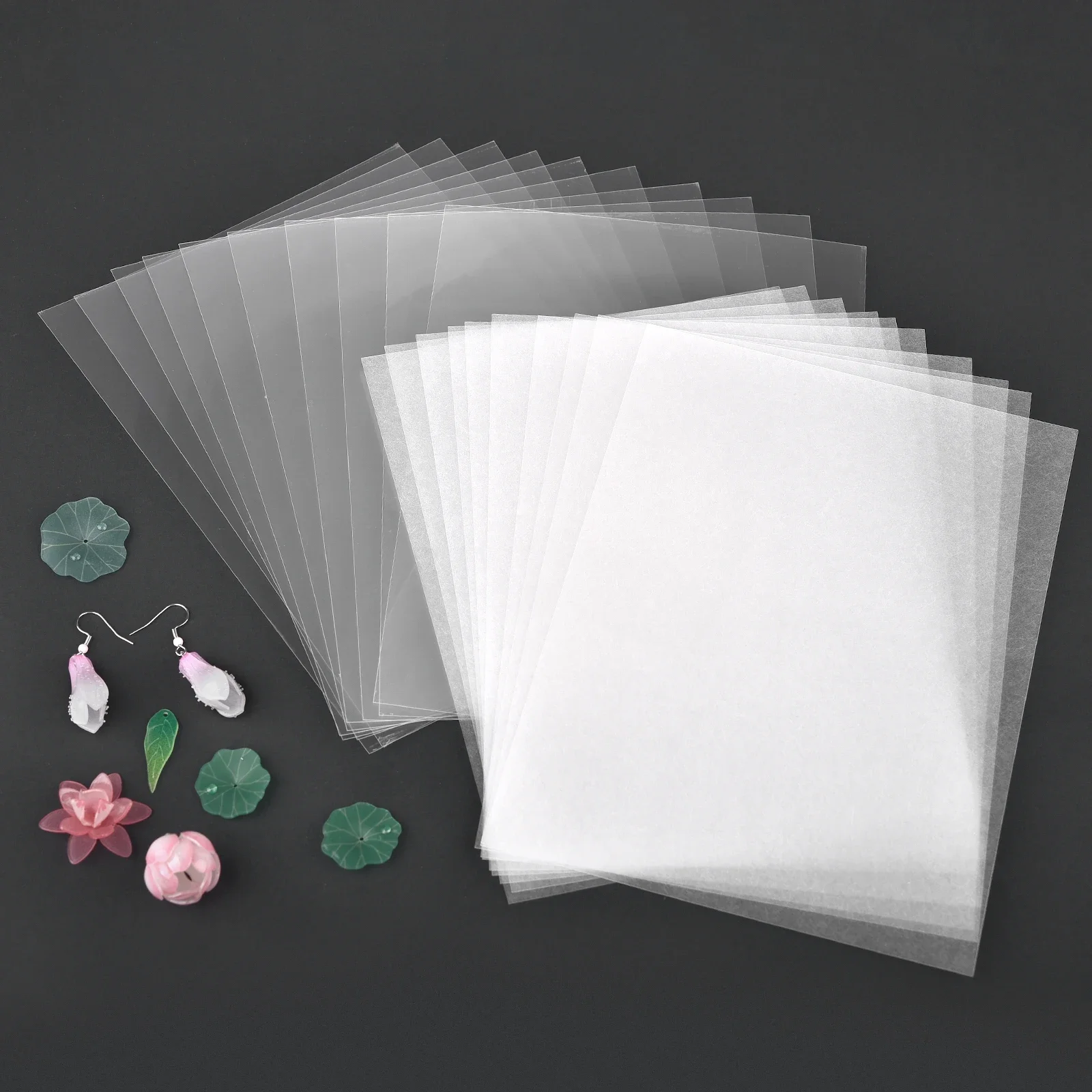 10 قطعة يتقلص الصفائح البلاستيكية DIY بها بنفسك متعة الحرارية يتقلص الفيلم شفافة يتقلص الفن فيلم أوراق اللوازم اليدوية صنع ديكور الحفلات