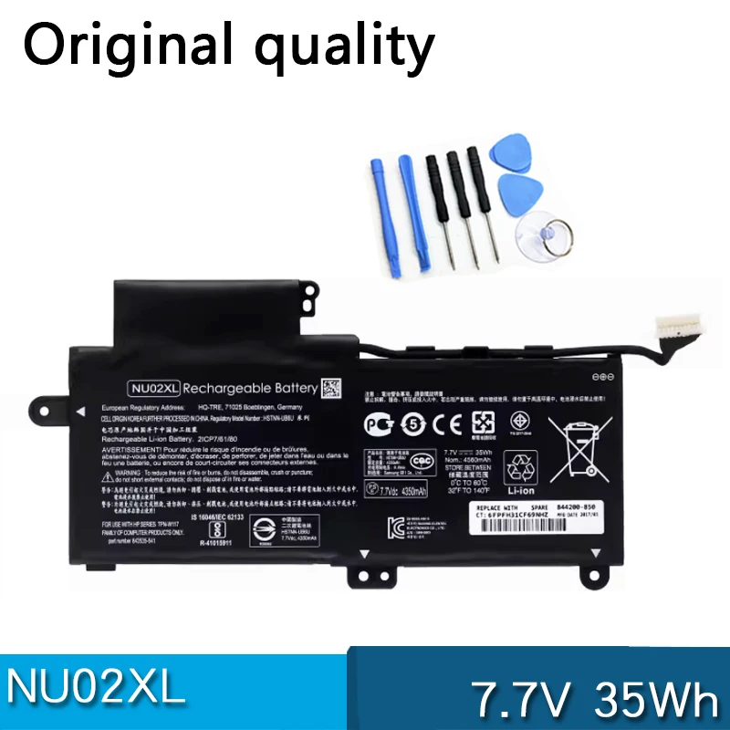 Новинка, аккумулятор NU02XL 7,7 в 35 Вт-ч для HP Pavilion X360 M1, M1-U Series 844200-850 843535-541 844200-850