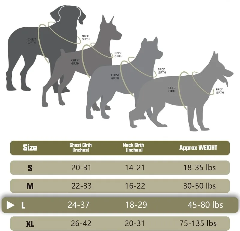 Pettorina tattica per cani di taglia grande, senza trazione, pettorina regolabile per animali domestici, addestramento al lavoro riflettente K9, gilet per animali domestici di facile controllo