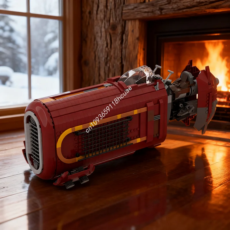 

1421pcs MOC SW Rey S Speeder Star Battle Model Building Blocks Construction Assemble Idea Brick Christmas Gifts Toys Birthday