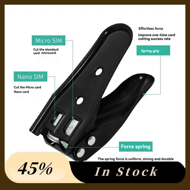 A78K New 2 Sets Of Dual-Purpose Mobile Phone SIM Card Cutter, Mobile Phone Card Cutter Are Suitable For Smart Phones