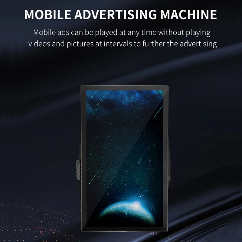 Factory Wholesale Lcd Digital Signage Android Os Lcd Screen Human Walking Portable Backpack Billboard For Advertising