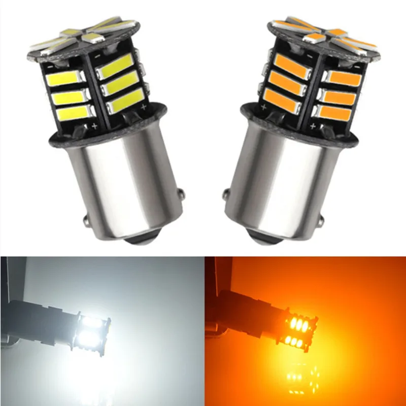 

LED High Power 1156 BA15S P21W 1157 BAY15D P21/5W 7440 7443 T20 7020/21SMD Car Turn Signal Brake Bulbs Light reverse light