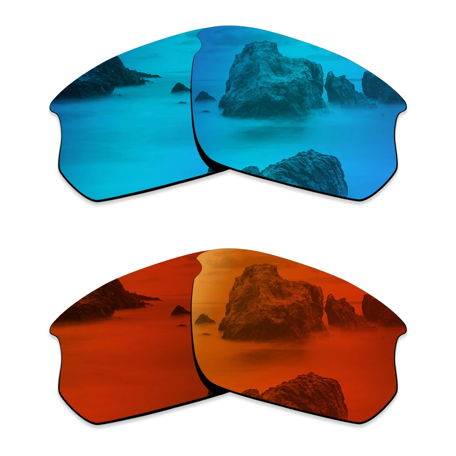 

Glintbay Polarized Replacement Lenses for Oakley Bisphaera OO9400 Sunglass - Multiple Colors