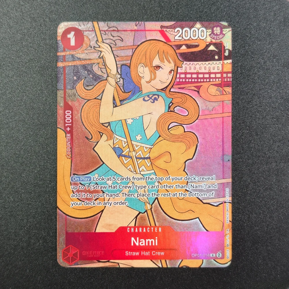 Proxy One Piece Card Game English Version 1st Anniversary Set Nami