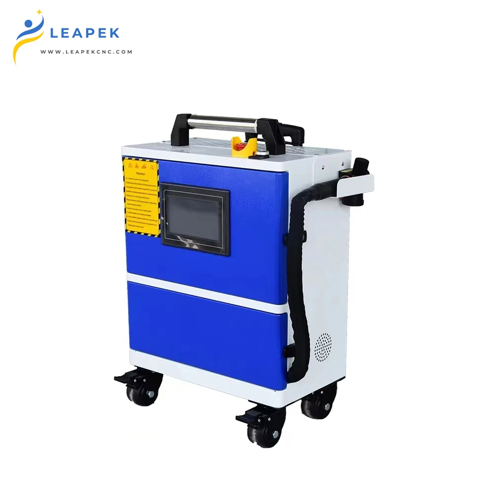 Popular Model 200W Laser Cleaning Machine with Wood Preparation and Restoration Metal Surface