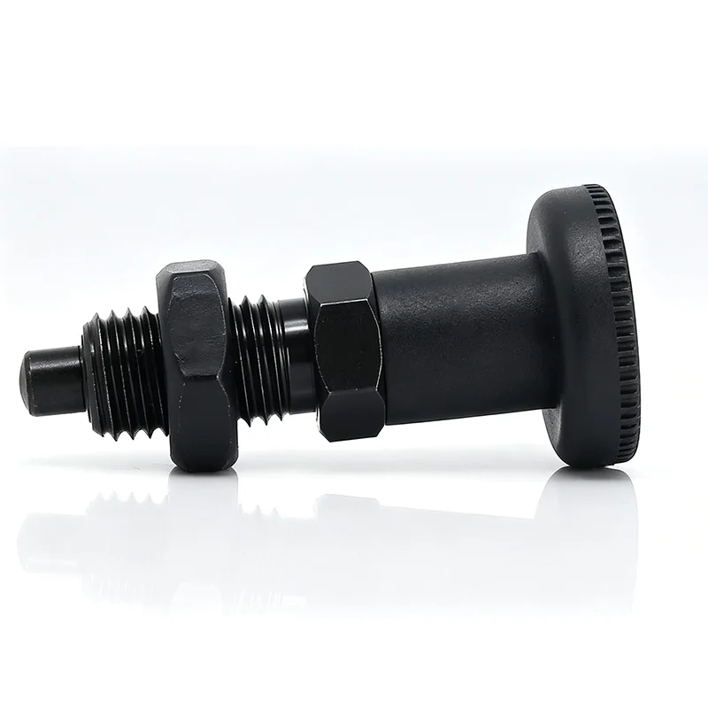 Carbon Steel Knob Plunger Self-Locking Indexing Pin/Reset Spring Positioning Pin M10M12M16M20
