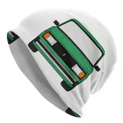 Lada VAZ 2104 2105 2107 Nova Riva Green Color Warm Knitted Cap Fashion Bonnet Hat Autumn Winter Beanies Hats for Men Women Adult
