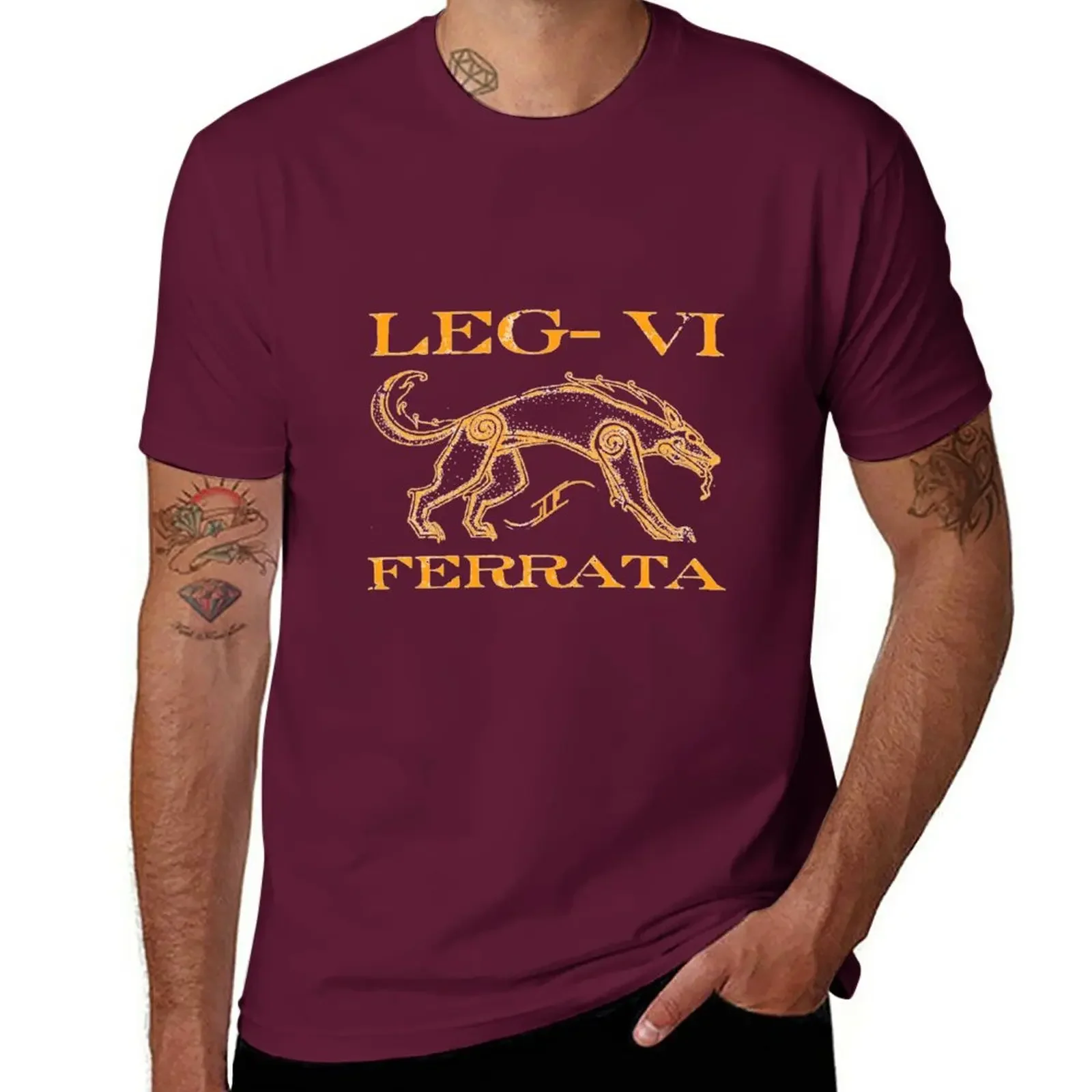 

Legio VI Ferrata T-Shirt quick-drying blanks mens cotton t shirts