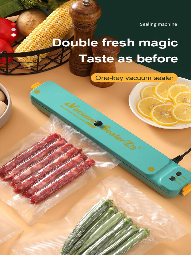 Miniature DryWet Sealing Machine Portable Automatic Sealing Machine Snack Preservation Home