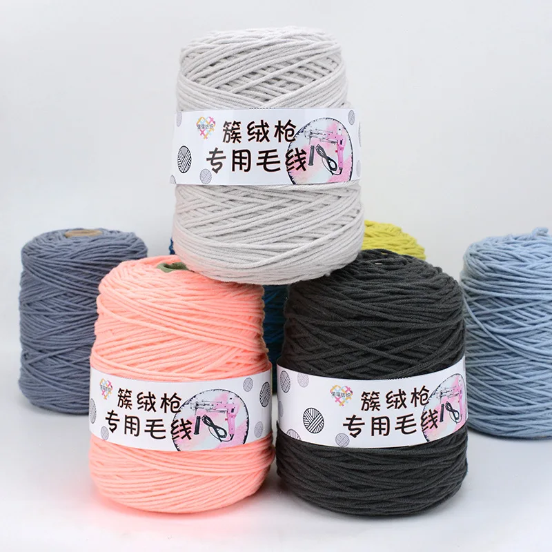 1pcs Special 8-strand Hand-woven Carpet Blanket Acrylic Yarn Baota Line Crochet Yarn Big Twist Tubular Yarn 400g/ball