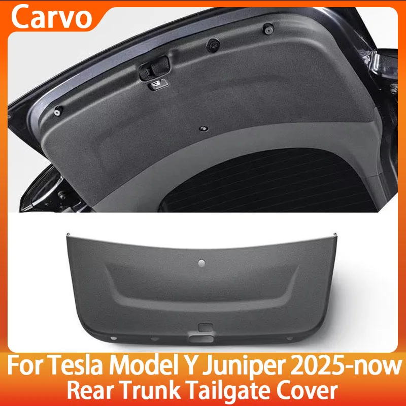 

Защитная накладка на заднюю дверь багажника для Tesla Model Y Juniper 2025 из TPE, защитный коврик от грязи, аксессуары для автомобиля
