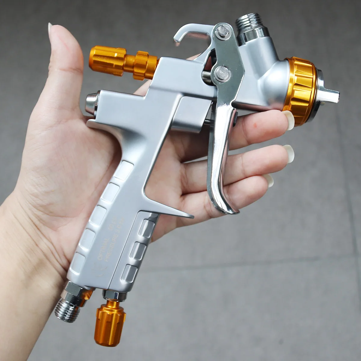 NTOOLS Professionele HVLP-spuitpistoolset 1,3 mm mondstuk Hoge kwaliteit autolaktoepassing Comfortabel voor alle autolakken