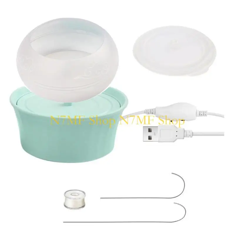 

N7MF Easy to Use USB Bead Stringers Professional Beading Wizard Electric Bead Spinner