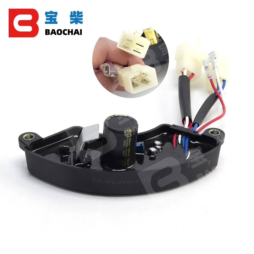 5-6-7KW 3 Phase Gas oline Generator Automatic Voltage Regulator AVR Universal Generator Stabilizer Voltage Controller  Parts