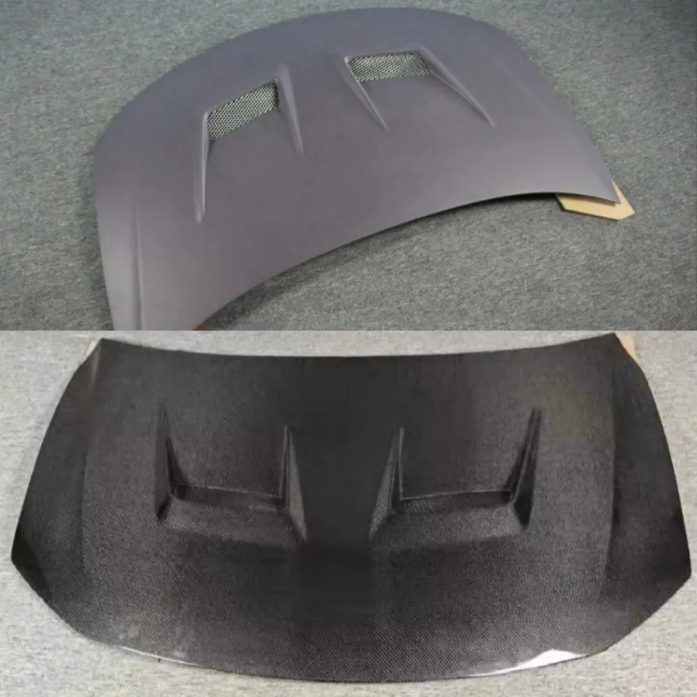 Resin Carbon Fiber Engine Hood Engine Cover Assembly For Toyota Zelas Modifie Body Kit Auto Accessories