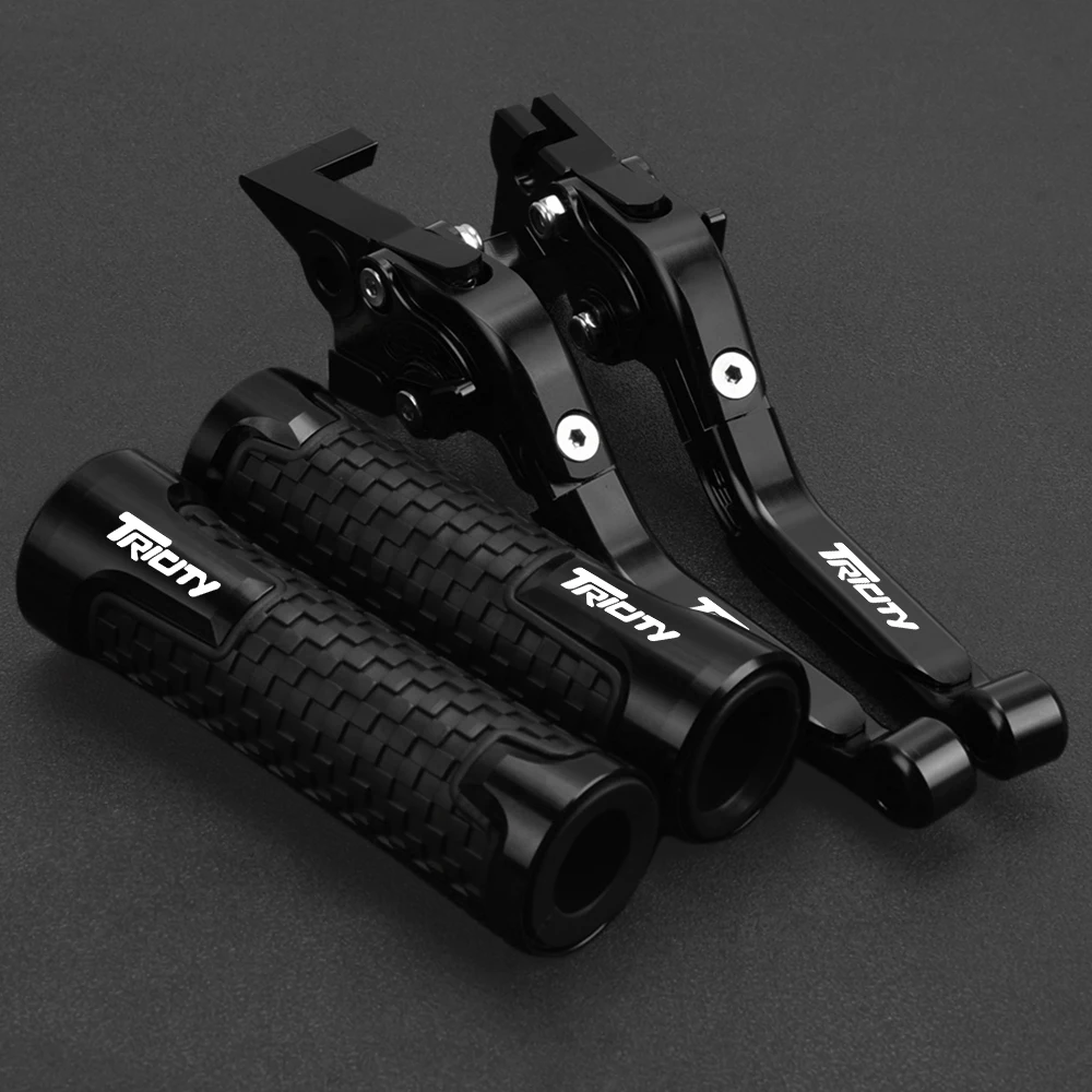 Motorcycle Adjustable Extendable Brake Clutch Levers Handle bar Grips For YAMAHA TRICITY 125 155 TRICITY125 TRICITY155 2019-2024