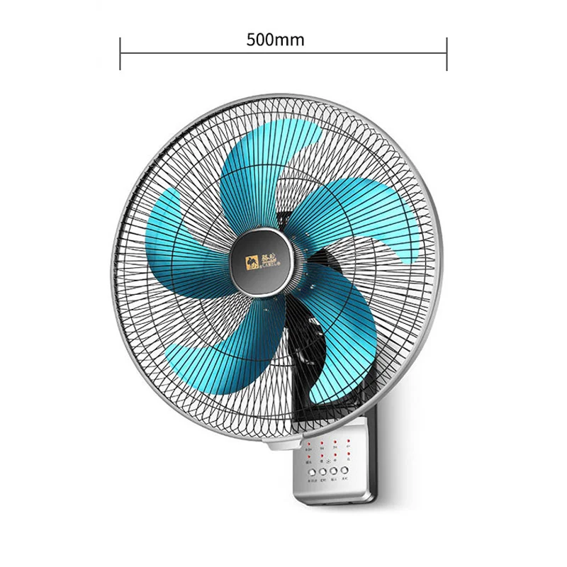 New Wall  Mounted Electric Fan Household Restaurant 20 Inch Shaking Head Metal Aluminum Blade High Air Volume  portable fans