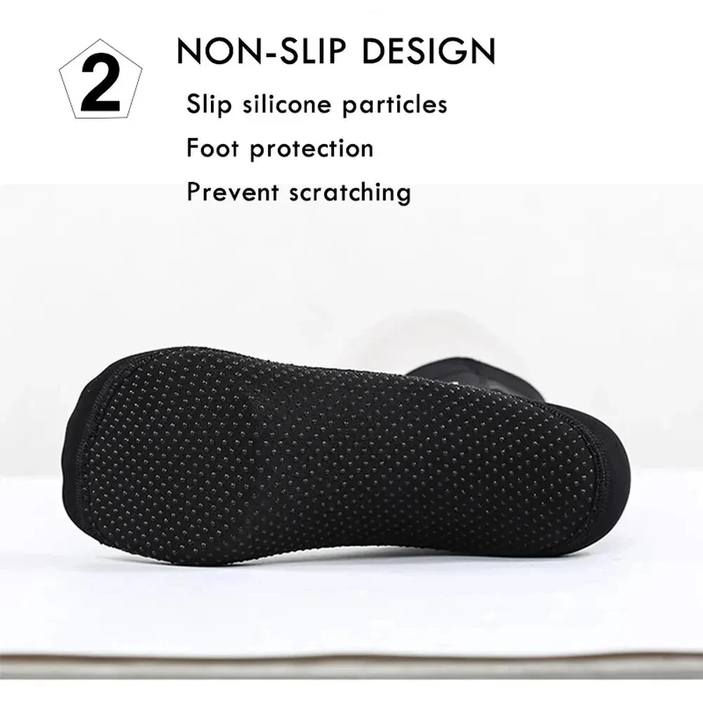 New 3mm Neoprene Diving Socks Non-slip Adult Warm Wetsuit Shoes Diving Surfing Boots Men Women Swimming Outdoors