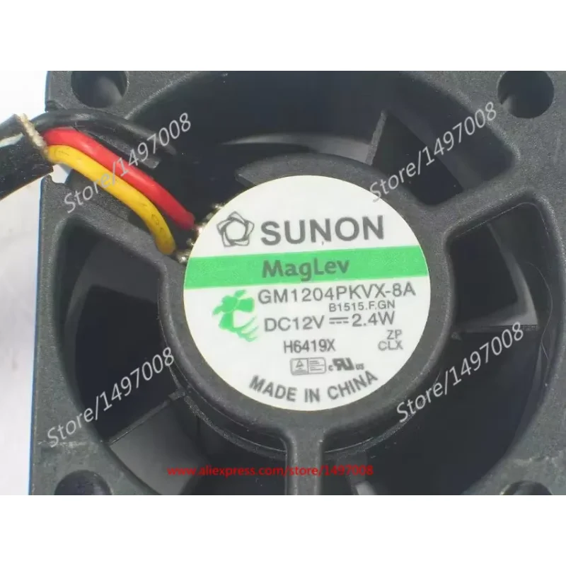 

SUNON GM1204PKVX-8A B1515.F.GN Server Cooling Fan DC 12V 2.4 W 40x40x20mm 3-wire