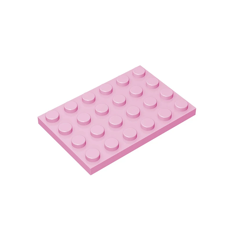 Gobricks GDS-520 Plate 4 x 6 compatible with lego 3032 pieces of children\'s toys Assembles Particles Moc Parts