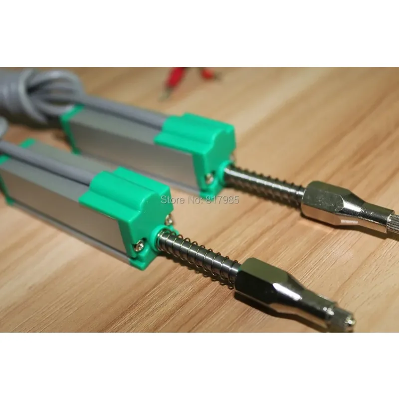 KTR 10 25 50 75 100mm Linear Displacement Sensor Automatic Reset Electronic Ruler Miniature Spring Displacement Transducer Scale