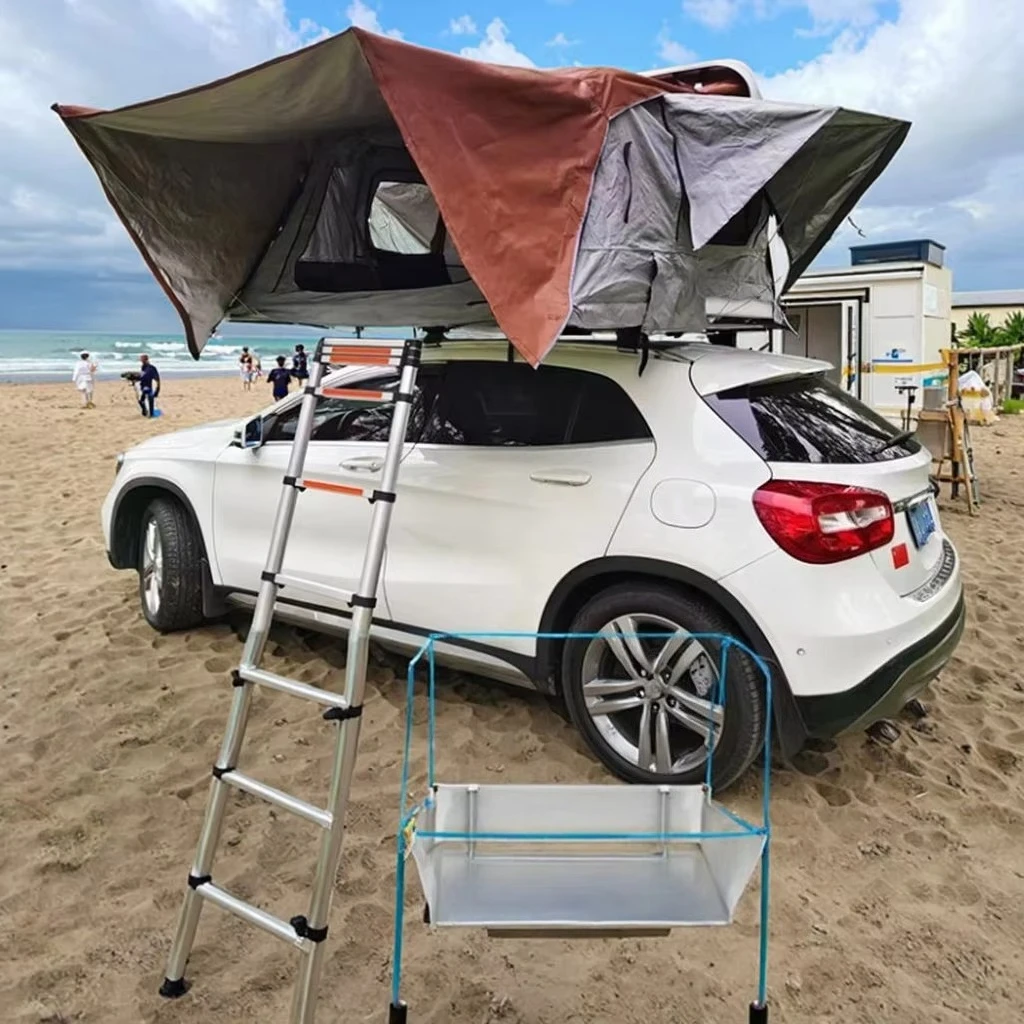 

JETOUR Traveler Waterproof Oxford Four-Season Car Roof Tents with Straight Bracing Type and Quick Automatic Opening One Bedroom