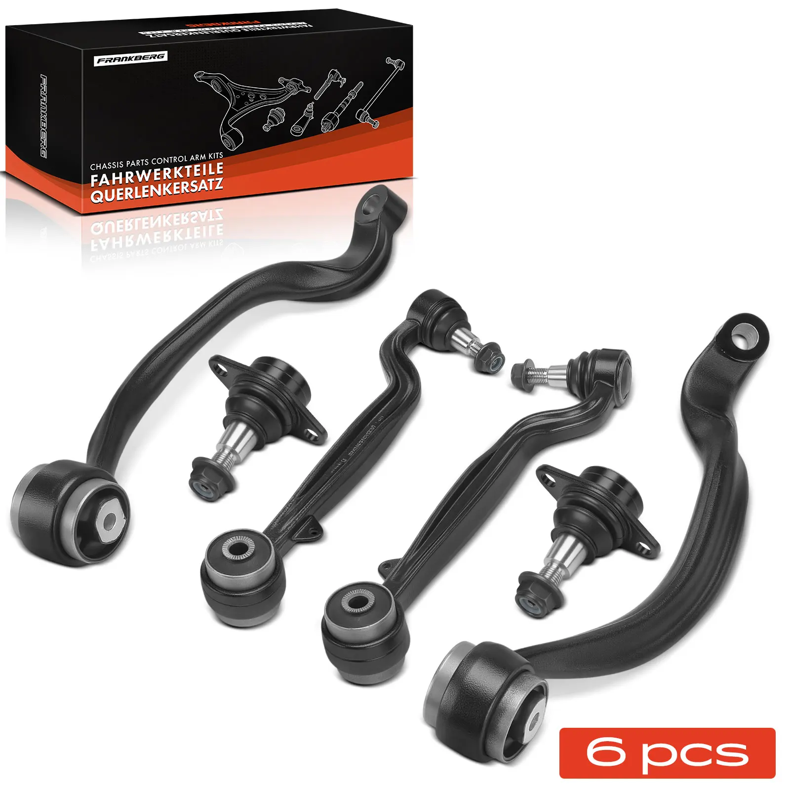 Frankberg 6x Querlenker Vorne Links Rechts für Land Rover Range Rover III L322 522097 CA35008PR LR018343 RBJ500920 CMS101088