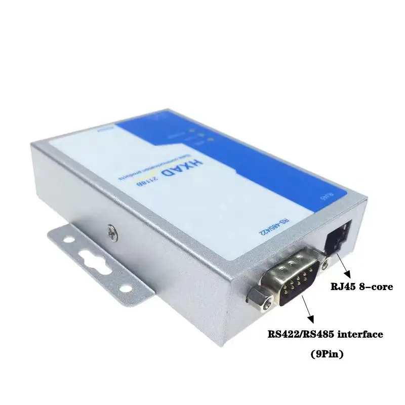 HXAD-HXSP-2118B Active Anti Surge Anti-Interference DB9 Serial Port RS232 To RS422/RS485 Active Converter 1.8km