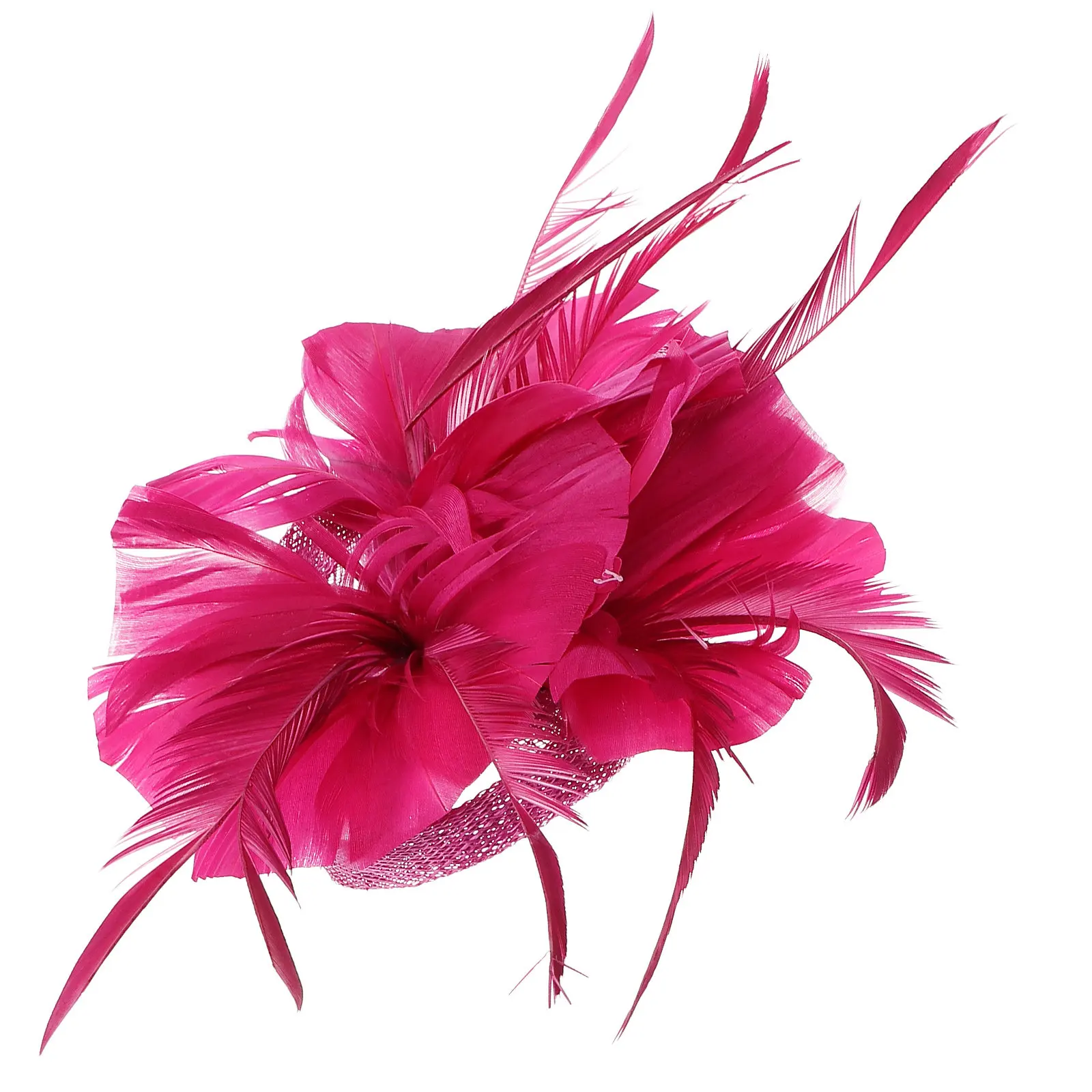 

1 шт. Стильная заколка-зажим с перьями, элегантная свадебная заколка для волос, украшение для волос на свадьбу, вечеринку, выпускной, торжественные мероприятия