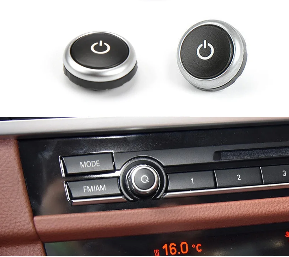 Für BMW F10 F02 F07 F15 F16 7 Serie 5 Serie 525 Funkschalter Lautstärkeregler CD-Maschinenschalterknopf 64119350272 2010-2017 – Detail 4