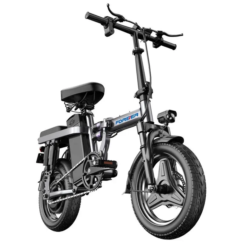 Folding Electric Vehicle New National Standard Small and Light Transportation Electric Bicycle Adult Driving Ultra-light