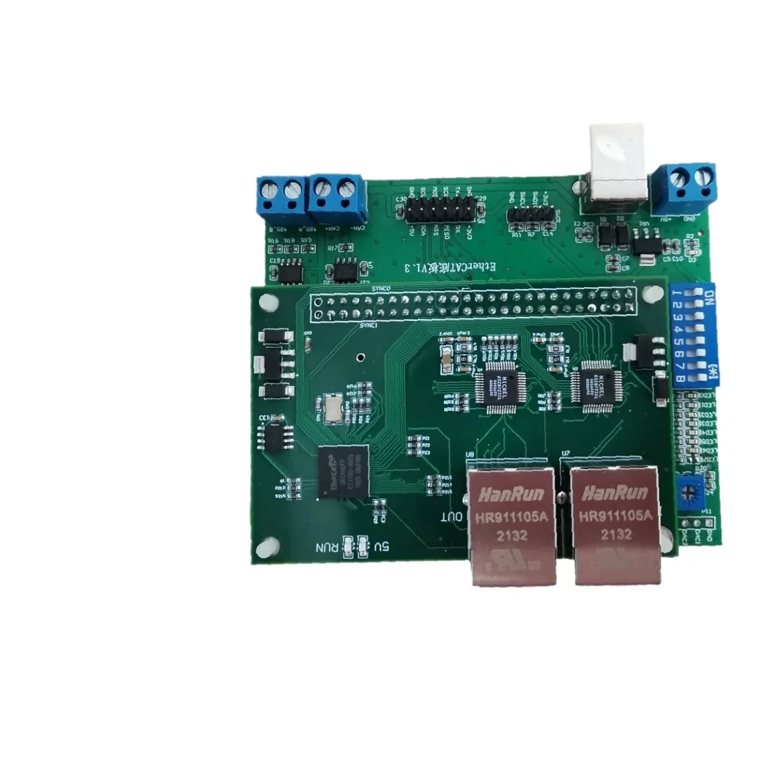 EtherCAT Development Board EtherCAT Slave ET1100/AX58100/LAN9252 STM32