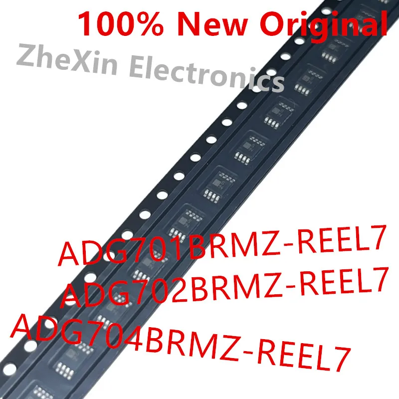 10PCS/Lot   ADG704BRMZ-REEL7  S9B 、ADG701BRMZ-REEL7  S0S 、ADG702BRMZ  S14  Analog Multiplexer Chip  ADG704 、ADG702 、ADG701
