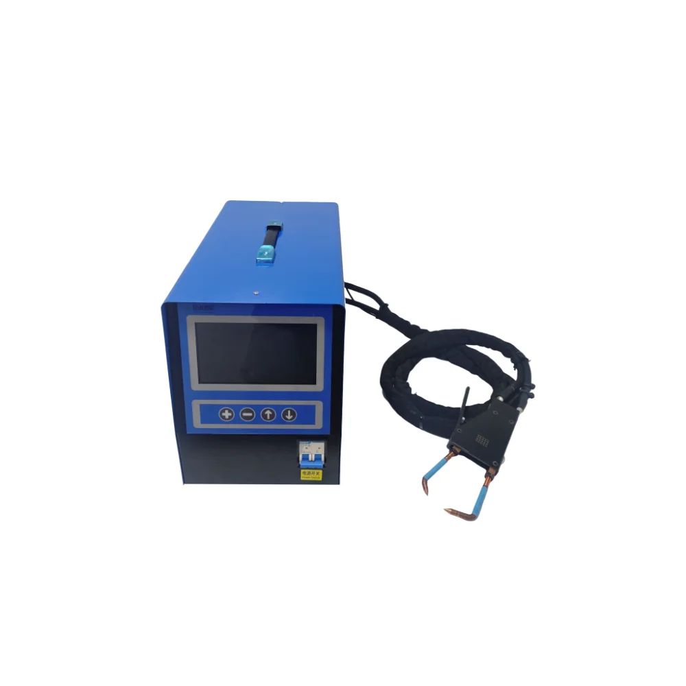 آلة لحام بعقب المقاومة الدقيقة ذات التردد المتوسط الهوائي شبه الأوتوماتيكي لمحطات النحاس لحزام الأسلاك